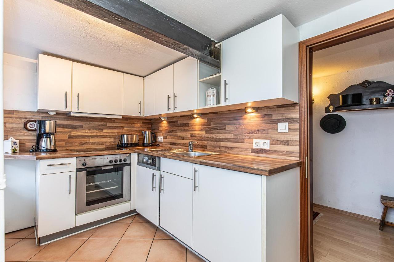 Fewo1846 - Lille Petuhtante II - Elegante Vintage-Wohnung Mit 2 Schlafzimmern Flensburg Exteriér fotografie