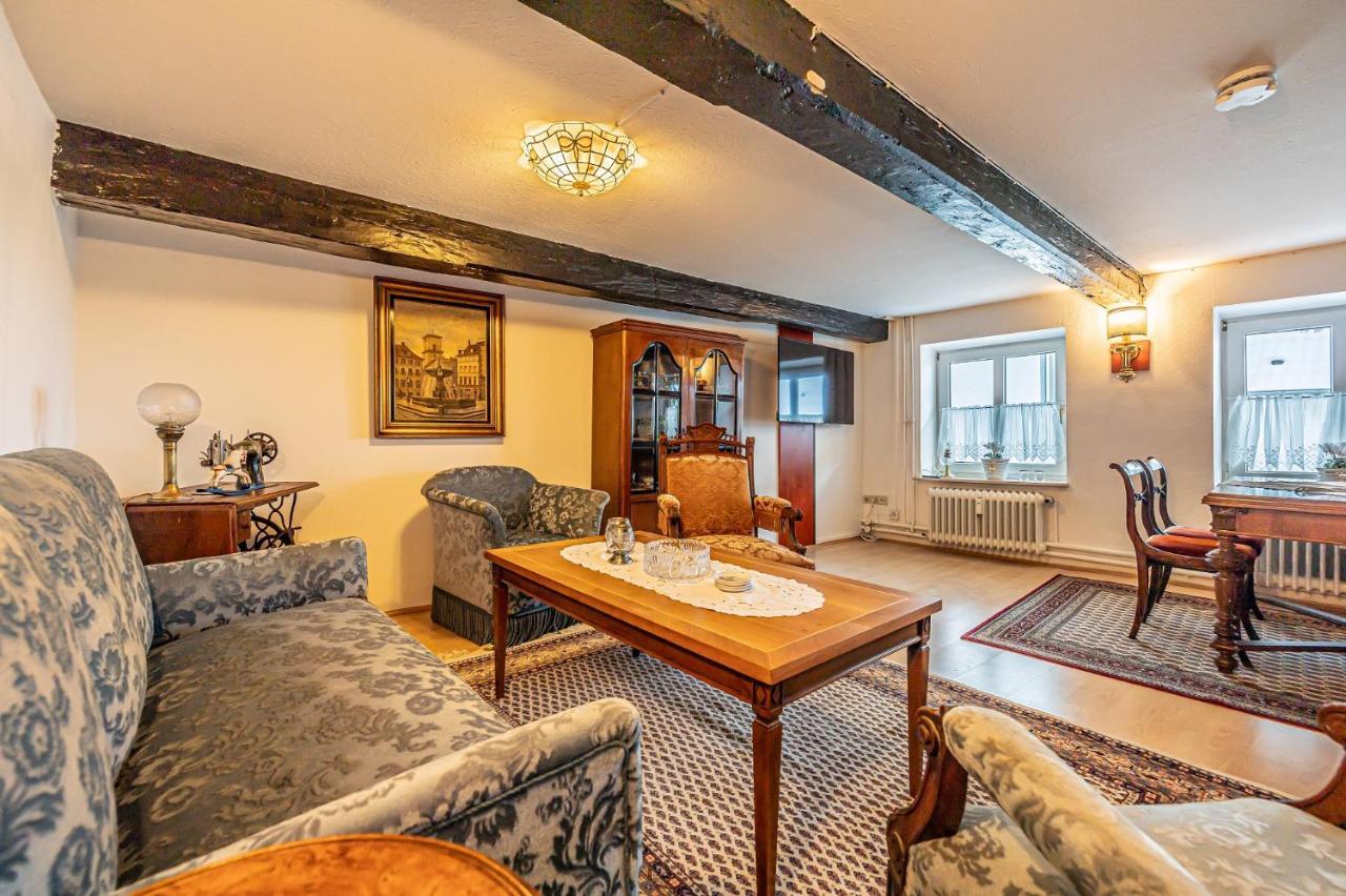 Fewo1846 - Lille Petuhtante II - Elegante Vintage-Wohnung Mit 2 Schlafzimmern Flensburg Exteriér fotografie