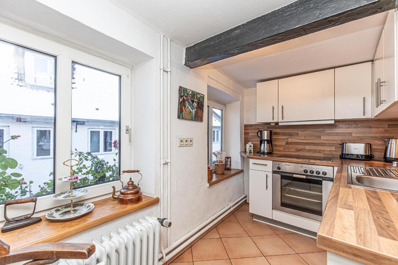 Fewo1846 - Lille Petuhtante II - Elegante Vintage-Wohnung Mit 2 Schlafzimmern Flensburg Exteriér fotografie