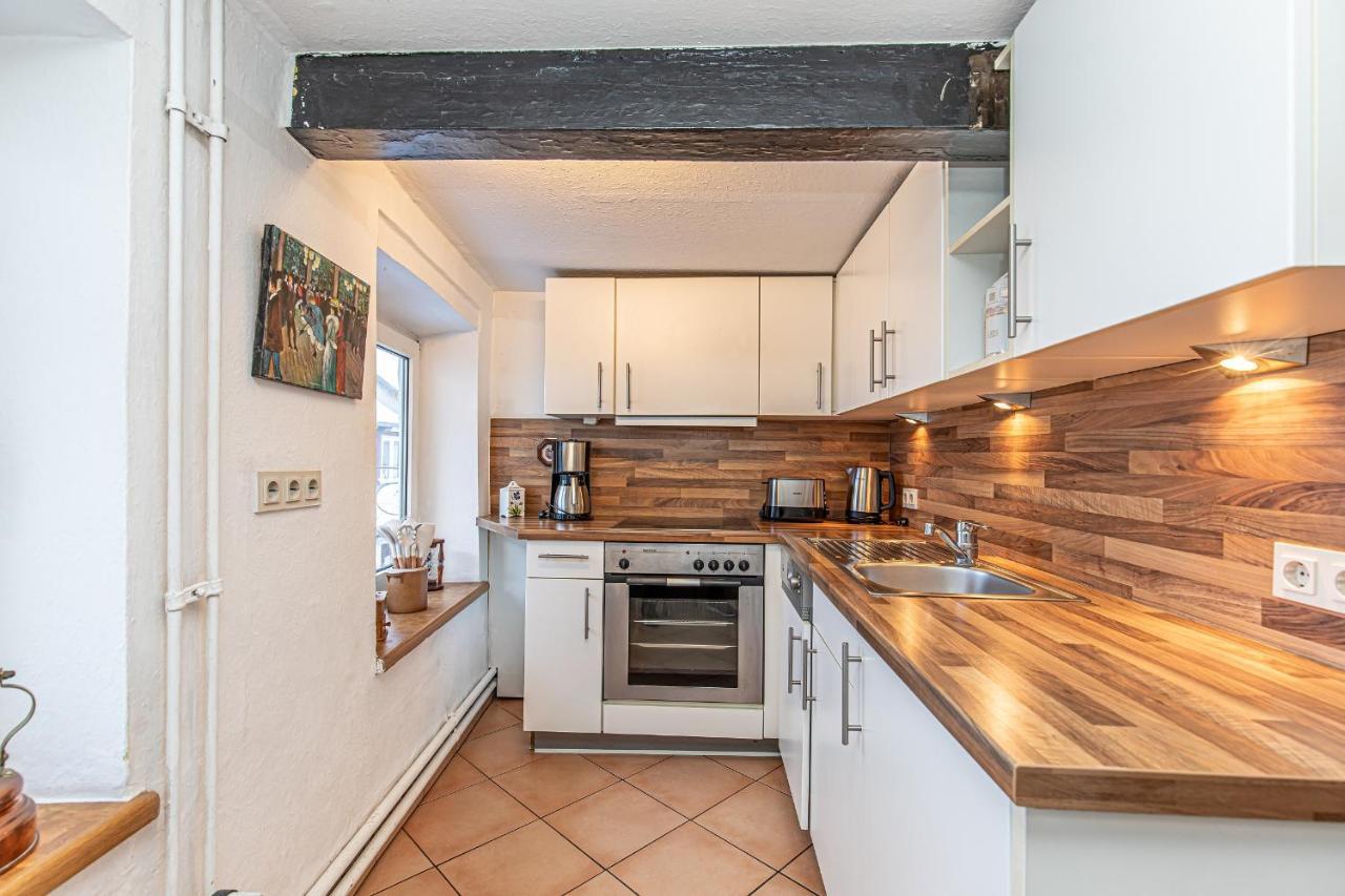 Fewo1846 - Lille Petuhtante II - Elegante Vintage-Wohnung Mit 2 Schlafzimmern Flensburg Exteriér fotografie